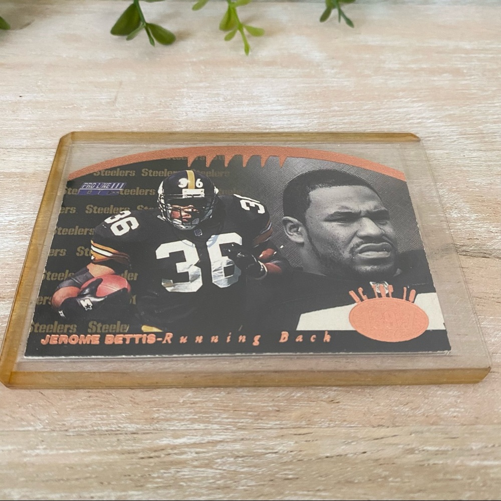 Jerome Bettis RB Pittsburg Steelers 1997 Card